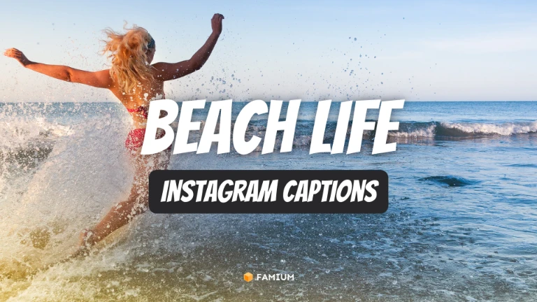 Beach Life Captions for Instagram